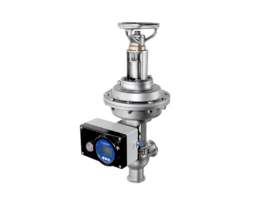 手動氣動一體，比例式調節閥